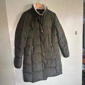 Ralph Lauren Olive Green Quilted Women's Coat